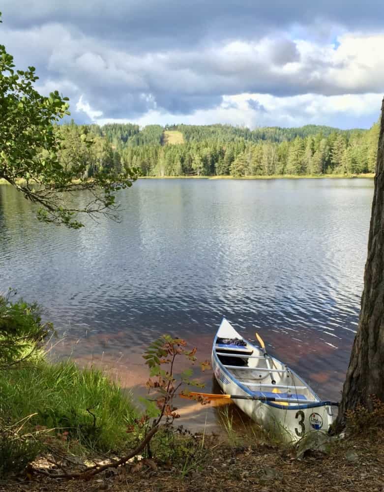 Canoe trip in Hestra